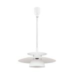 Eglo Pendant Brenda White, Chrome | Suitable for E27