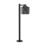 Eglo Pedestal Lamp Selinus Steel Black| IP65 - Suitable for 1x E27