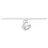 SLV Tracklight Kalu 1-Phase Aluminium White 13W 970lm 95D - 830 Warm White | Dimmable 
