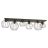 Emibig Ceiling Light Nest Steel Black | Suitable for 6x E27 - Max 15W