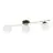 Emibig Ceiling Light Splendi Steel Black | Suitable for 3x E14 - Max 10W