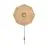 Good&Mojo Wall Light Panama Rattan Yellow | Suitable for 1x E27 