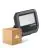 Multipack 4x Ledvance LED Floodlight Aluminium Black 8W 1100lm 100D - 830 Warm White | IP66 - Symmetrical