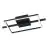 Eglo Ceiling Light Amandolo Steel Black 17W 1900lm - 827-865 Tunable White + RGB | Dimmable