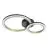 Eglo Ceiling Light Calliera Steel Black, Brass 12W 1500lm - 830 Warm White | Dimmable