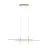 Eglo Pendant Trepilia Aluminium Steel Sanded 20W 2500lm - 830 Warm White | IP20