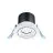 THORNeco LED Spot LILY Black 9W 900lm 38D - 930 Warm White | 82mm - Cutout 68mm - IP44 - Best Colour Rendering - Dimmable