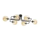 Emibig Ceiling Light Brendi Steel Black | Suitable for 6x E14 - Max 10W