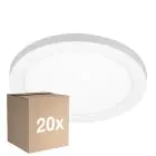 Multipack 20x Noxion LED Downlight Ecowhite White 18W 1530lm 110D - 830 840 860 Tunable White | 217mm - Cutout 55-175mm - Dimmable