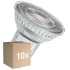 Multipack 10x Ledvance LED Reflector GU10 PAR16 6.1W 575lm 60d - 940 Cool White| Dimmable - Replaces 80W