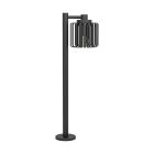 Eglo Pedestal Lamp Selinus Steel Black| IP65 - Suitable for 1x E27